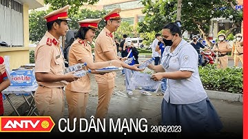 Xúc động hình ảnh lực lượng công an hỗ trợ thí sinh trong kỳ thi tốt nghiệp THPT | Cư dân mạng |ANTV