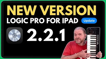 They fixed it! Logic Pro for iPad 2.2.1 Update