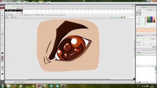 [kiOkung]Adobe Flash - My eye style (Draw with a PC mouse)