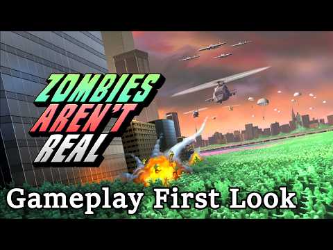 First Look at the new Horde Defense Strategy Game | Zombies Aren't Real