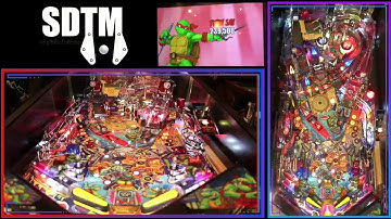 Teenage Mutant Ninja Turtles (TMNT) Pinball Gameplay SDTM
