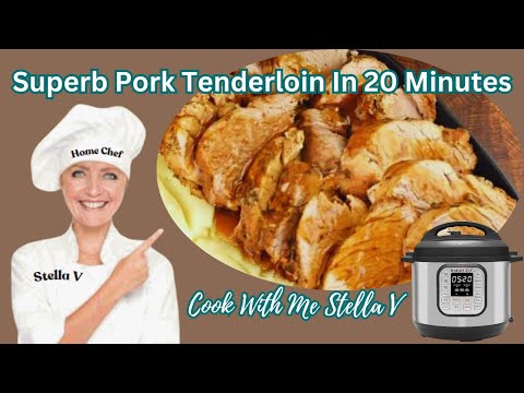 Easy Beginners Instant Pot Pork Tenderloin ! #instantpot ,#instantpotdinners #tenderloin