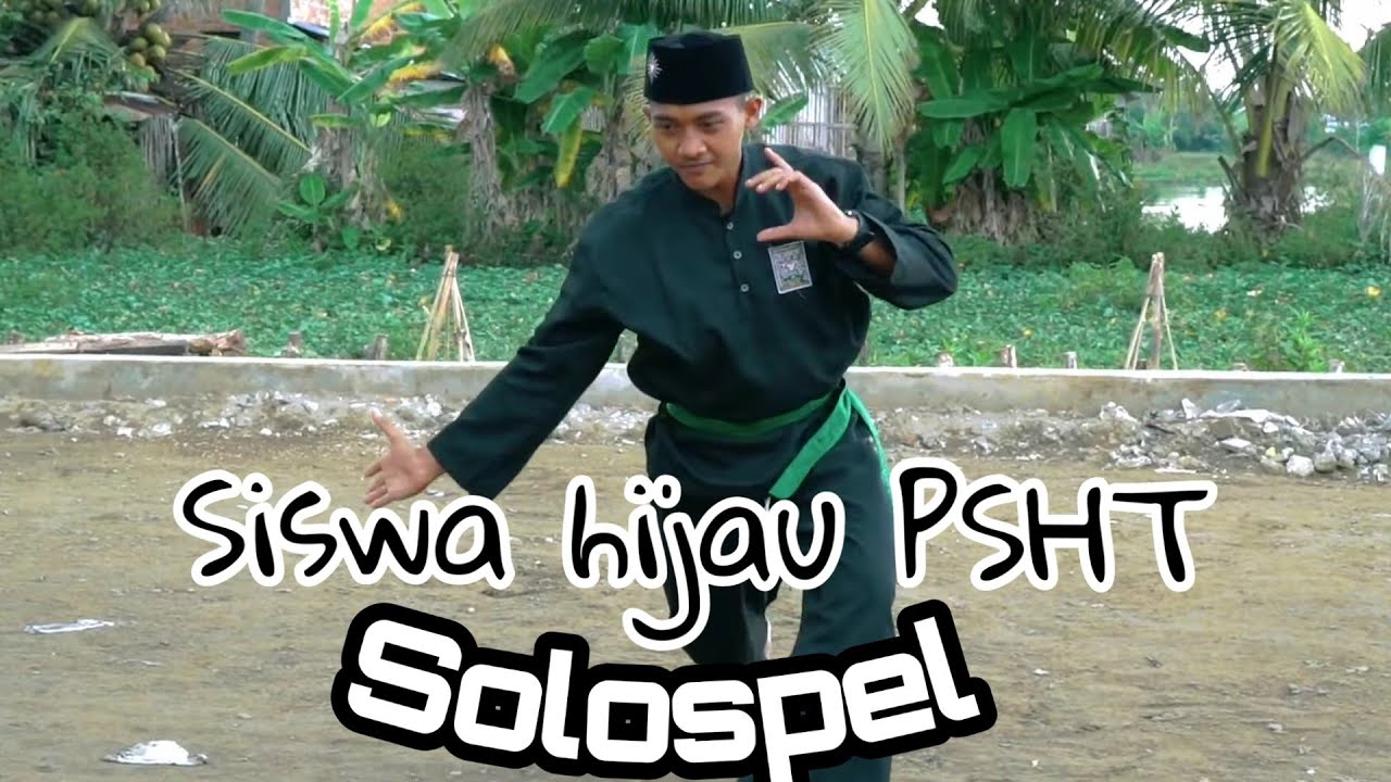 Siswa Hijau PSHT Solospel dan Solospel Asghar Blade