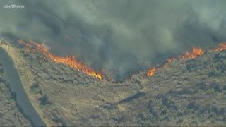 New wildfires have sparked in california as winds continue to help
them grow. here are wednesday afternoon updates on the easy fire,
getty fire and kincade f...