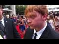 Rupert Grint at the Harry Potter Deathly Hallows Part 2 Premiere in NYC