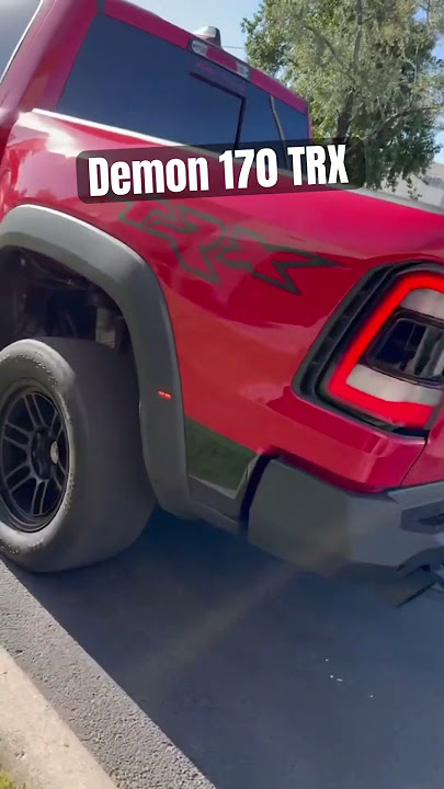 NASTY INSANE DEMON RAM TRX!!!! Built by @SRT_AUTOWORKS  #trx #ram #truck