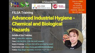 Advanced Industrial Hygiene   Chemical and Biological Hazards