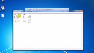 How To Use List Of All US Cities States and Zip Codes Database Software