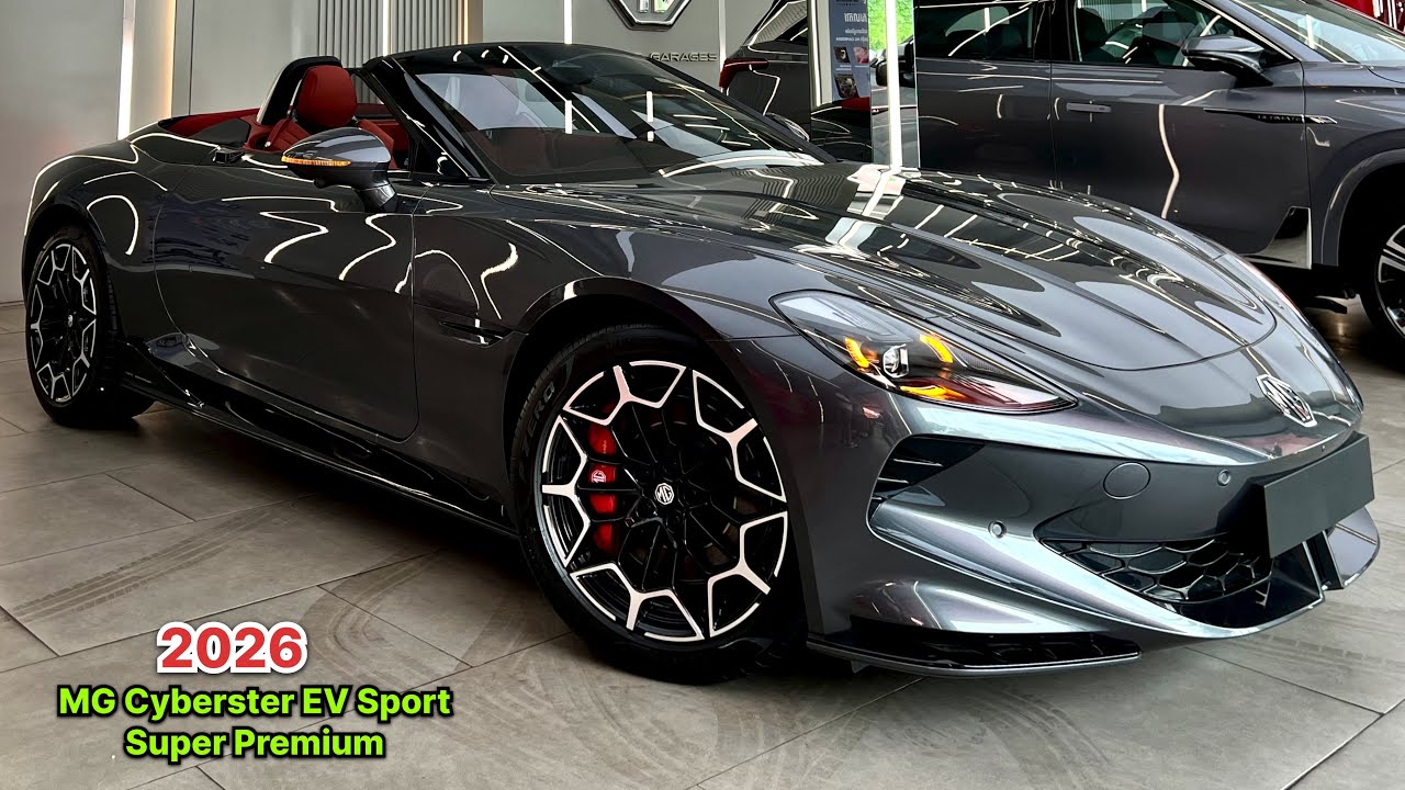 New Arrival! 2026 All-New MG Cyberster EV Sport - New Performance ...