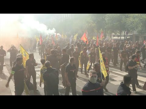 IMAGES | Grève dans la fonction publique: manifestation à Paris