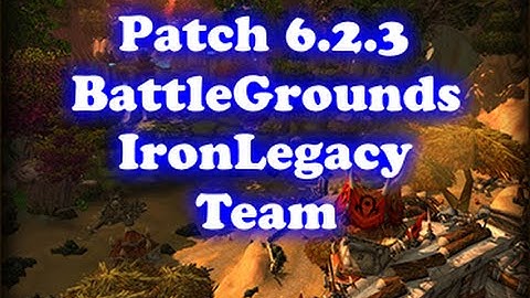 Subtlety Rogue - Patch 6.2.3 - Battle Grounds