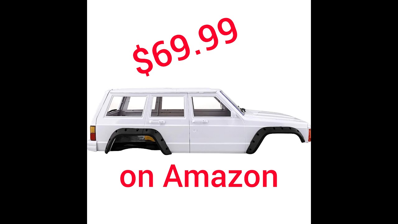 Jeep Cherokee hardbody on Amazon