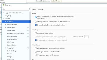 Android Studio Setting: Change font size Zoom with Ctrl + Mouse Wheel