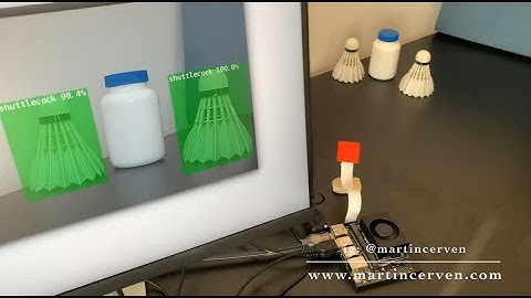 Badminton shuttlecock detection in realtime using neural networks