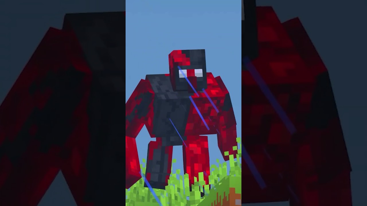 Blood Golem VS Security House In Minecraft!