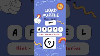 #002 #englishwords  GAME Tuesday Vocabulary : Jumbled word | @vocabgrow​ screenshot 4