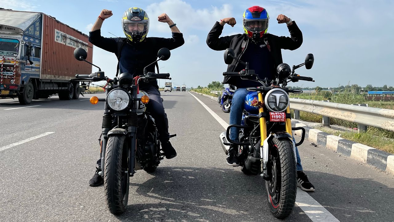 RE Hunter 350 Vs TVS Ronin 225 Drag Race🏁 Top Speed💥Top End Race🔥