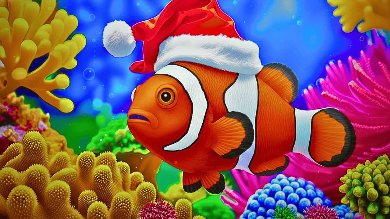 The Best Aquarium 4K Ultra HD 🐠 Stunning Coral Fish & Jellyfish - Relaxing Music for Sleep #10