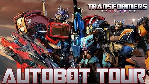 Transformers Universe - Autobot Tour (Hangar, High Grand, ALL Characters Bios & Voices)