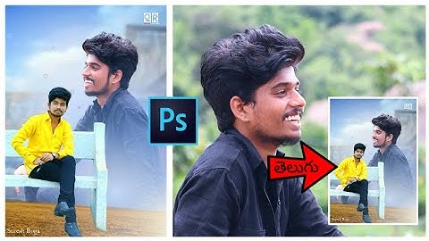Photoshop editing in mobile | pscc manipulation | mobile telugu editing #pscc #doubleexposure #edit