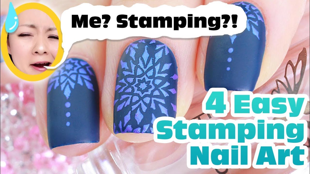 EJIUBAS Has Faith In Me! | 4 Stamping Nail Art