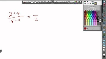4th 6.3 Simplest Form - Fractions