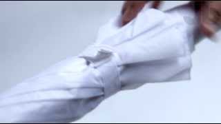 Plain White Golf Umbrella by Jollybrolly