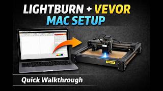 Connecting LightBurn to a Vevor Laser on Mac (Quick Setup for a Friend)