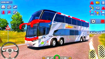 Offroad Bus Simulator 3D Game City Coach Bus Simulator Game 2025 -Andriod Gameplay