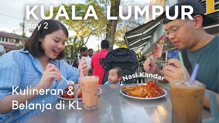 Pertama kali makan Nasi Kandar, Kulineran & Belanja di Kuala Lumpur | Malaysia TRAVEL VLOG
