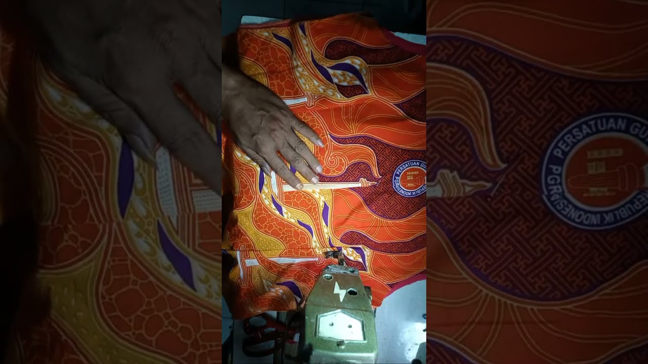 Tutorial menjahit pakaian pria dan wanita