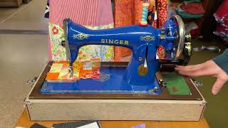 Rare 1938 Custom Painted Singer Sewing Machine - Shop 84 - Pacific