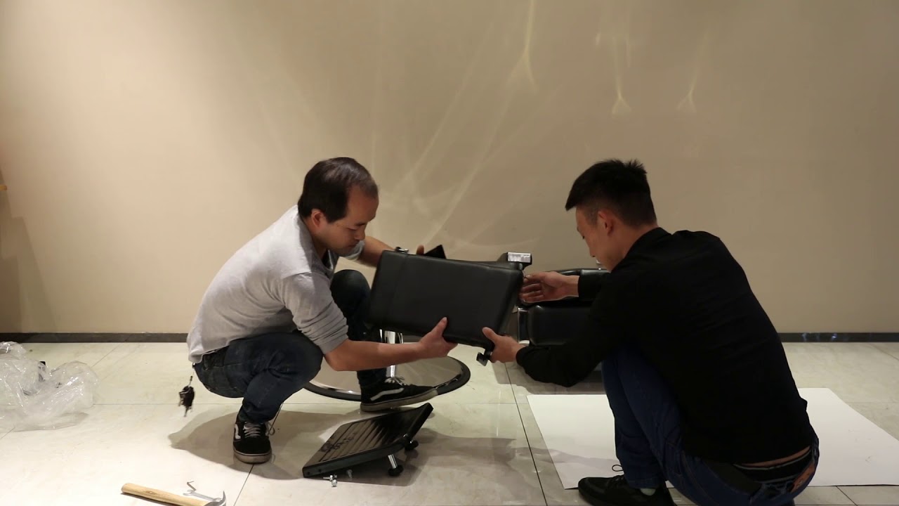Barber Chair Assemble YouTube
