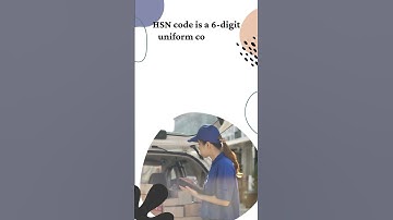 What is HSN Code ?(Only Goods) #shotrs #taxestoolbox #trending #youtubeshorts