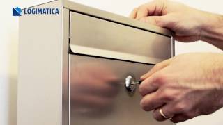 Buzón De Pared Acero Inoxidable Cartas 35x26x8 Logimatica
