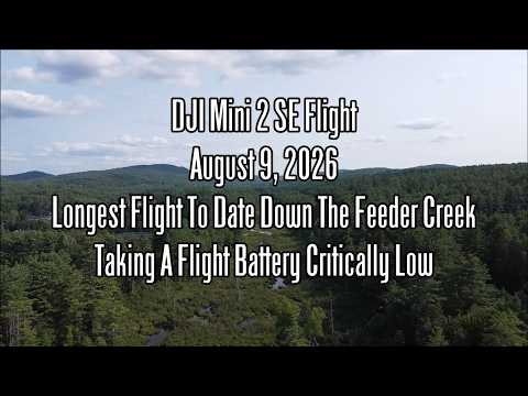 DJI Mini 2 SE Flight - August 9, 2026