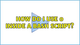 Ubuntu: How do I use $SECONDS inside a bash script? (4 Solutions!!)