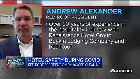 Red Roof president Andrew Alexander on hotel safety during Covid-19