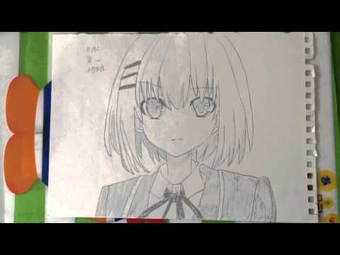 DAL 鳶一折紙 描いてみた