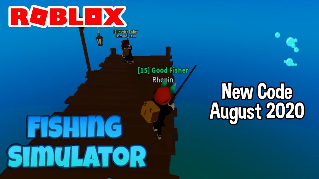 Roblox Fishing Simulator New Code August 2020 Youtube - fishing simulator roblox codes august 2020