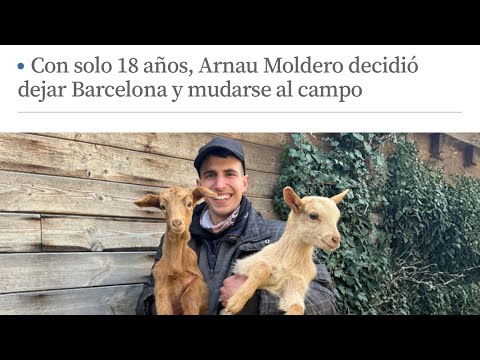 We were featured in La Vanguardia! Reflections on living in the mountains, animals for personal c...