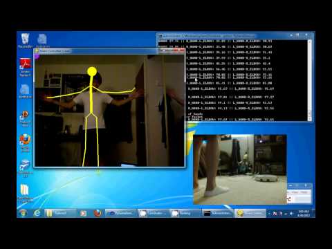 Kinect Controlled Vacuum Demo [GMU CS 101]