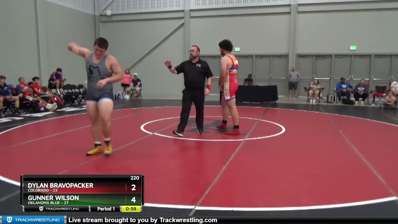 220 Lbs Placement Matches (8 Team) - Dylan BravoPacker, Colorado Vs Gunner Wilson, Oklahoma Blue 9