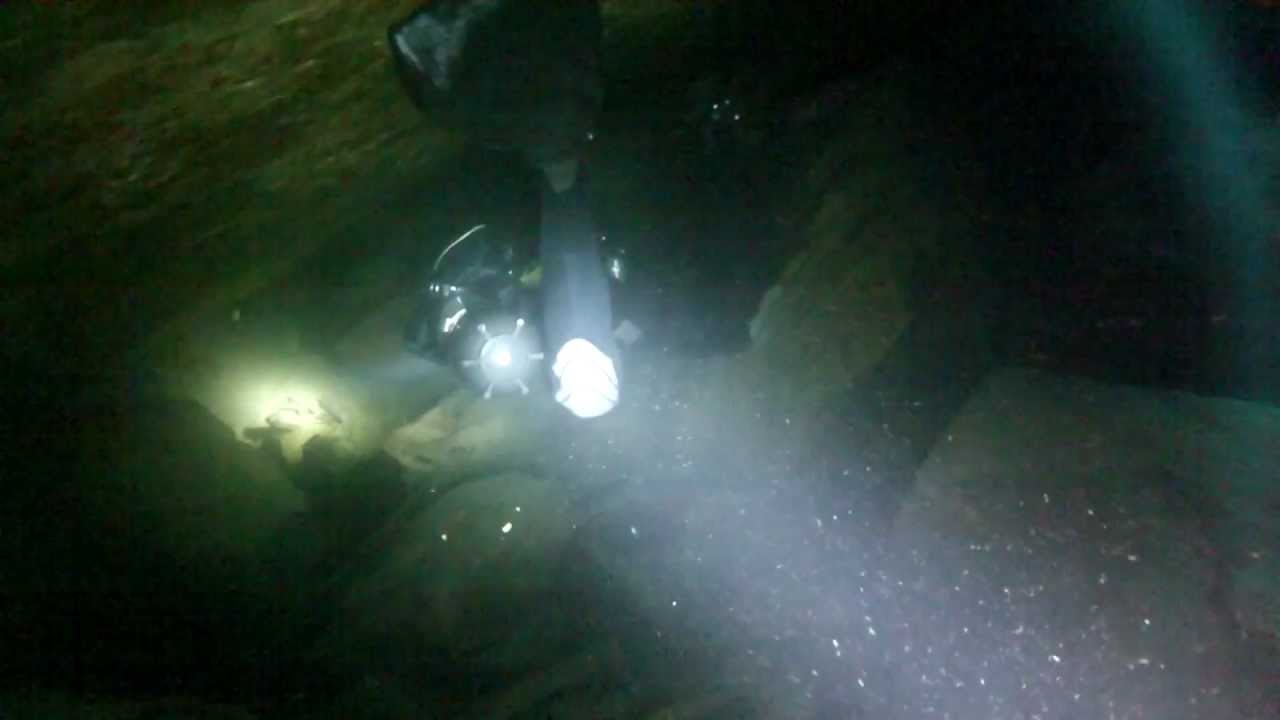 Deep "Cave" Dive in Portroe Quarry Ireland Using Sidemount