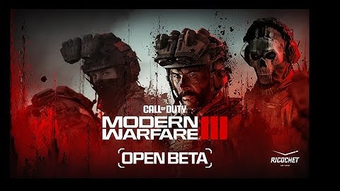 Call of Duty: MW3 (Open Beta)