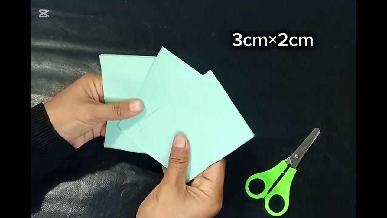 DIY colour paper pencil box easy school craft