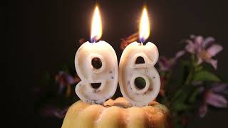 Happy Birthday to you | 96 years | Ninety six years | Virtual Candle