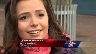 Parkland shooting survivor takes part in Boston's March for Our Lives
