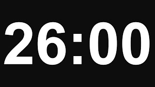 26 Minute Timer - No Alarm - 8K