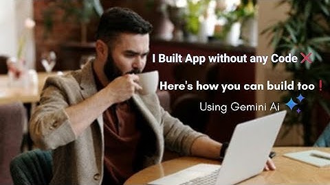 Build Your Own App in 5 Minutes using Gemini AI (No Coding Needed!)🚀